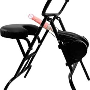 Seat gun machine integrated female and male supplies for erotic penetration