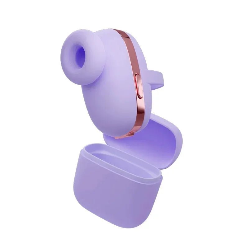 Purple Sucking Vibrator